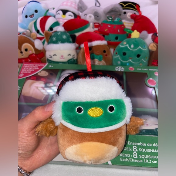 4” Avery Squishmallows Holiday Ornament - Picture 2 of 5